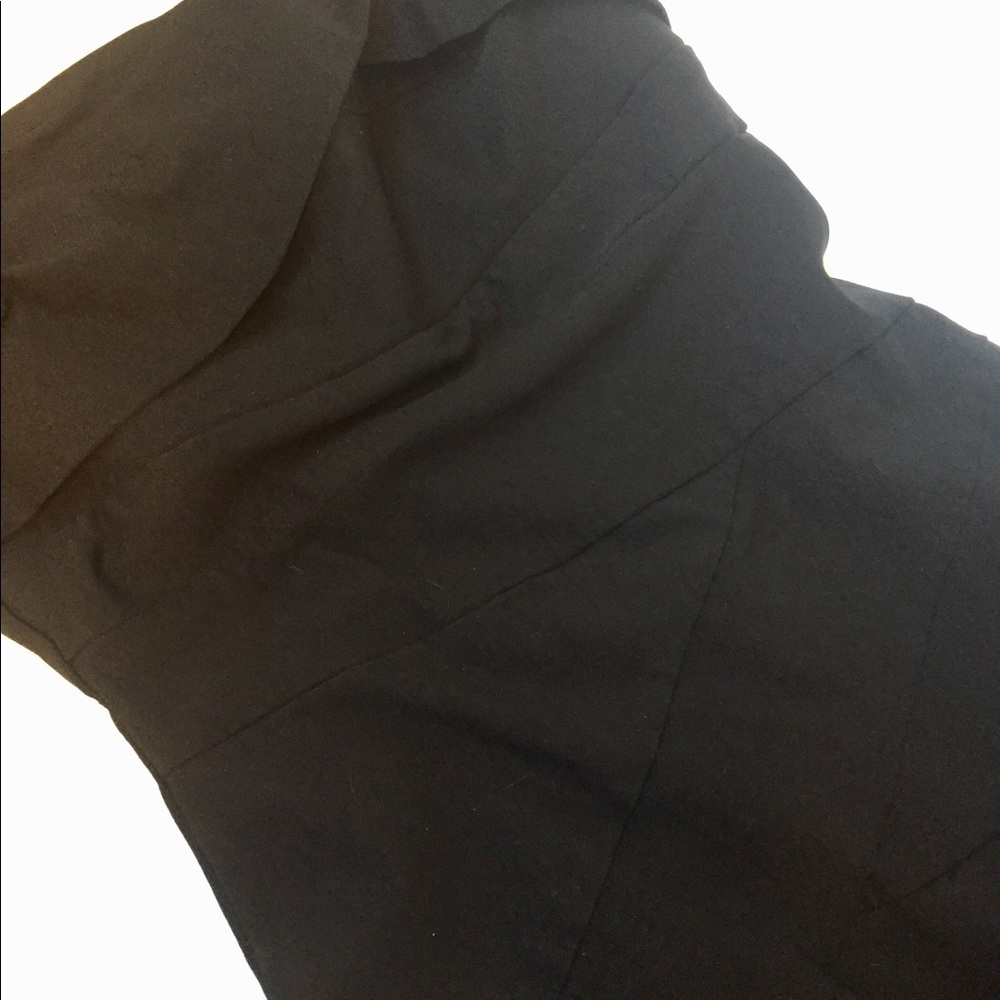 Ruby Rox One Shoulder Black Dress - Picture 4 of 7